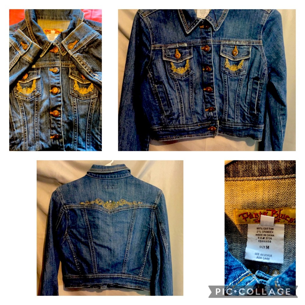 Jean jacket lightly worn